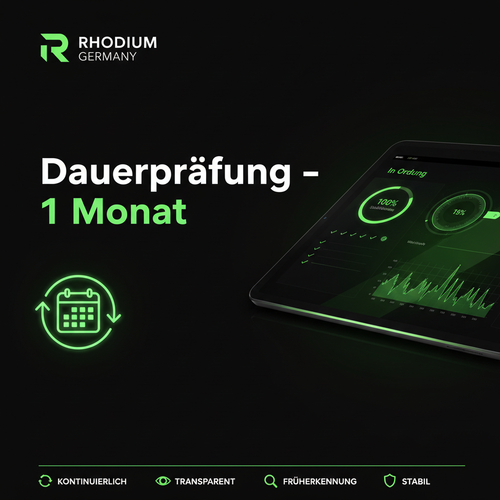 Dauerprüfung – 1 Monat
